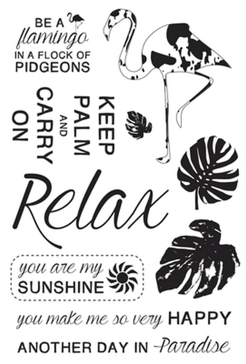 Say Aloha Clear Stamp