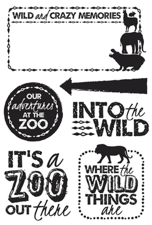 Into The Wild Clear Stamp