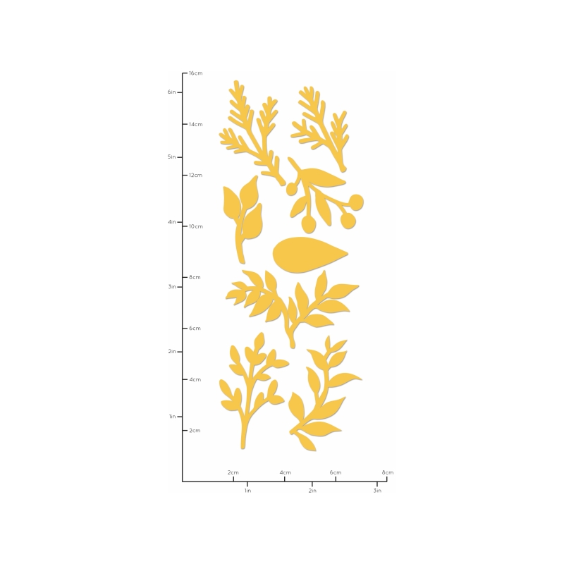 Decorative Die Mini Foliage