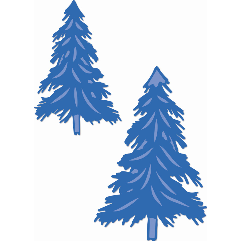 Decorative Die Fir Trees