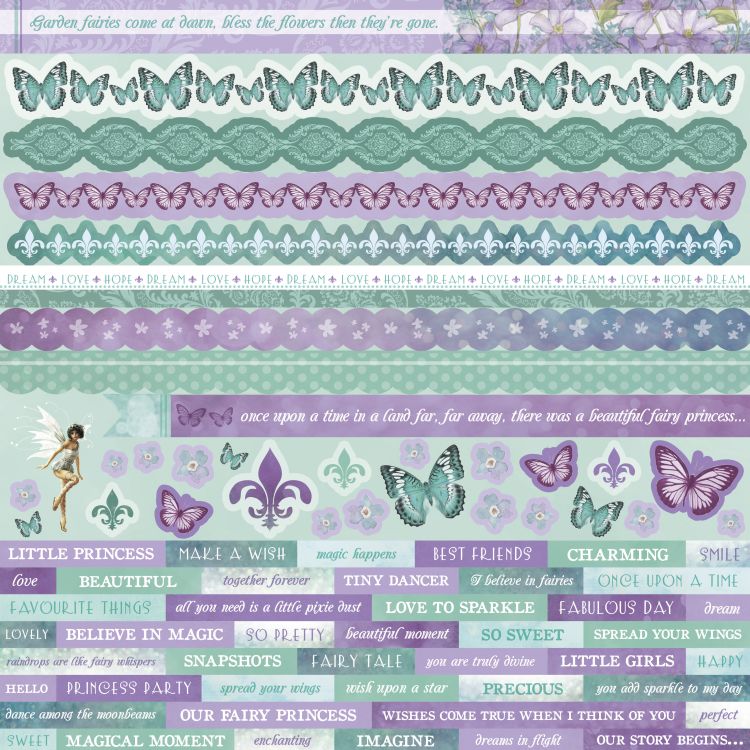 Fairy Dust Sticker Sheet