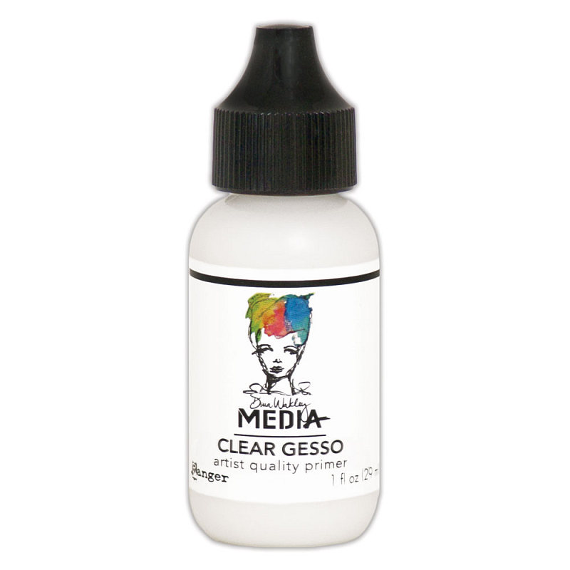 Gesso Clear Dina Wakley MEdia Paints (1oz)