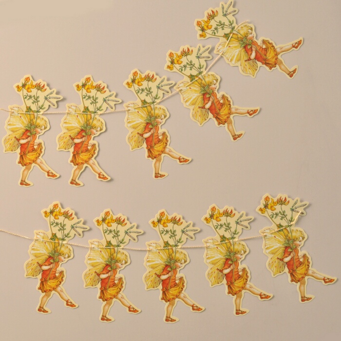 Trefoil Flower Fairy garland