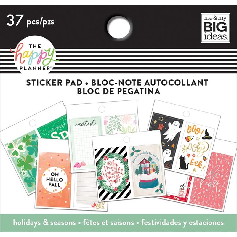 PLN Tiny Sticker Pad Seasonal Sticky Pads