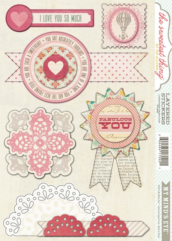 Fabulous Layered StickerSold in singles