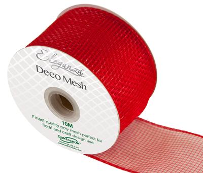 DecoMesh Red No.16 -  63mmx10m 