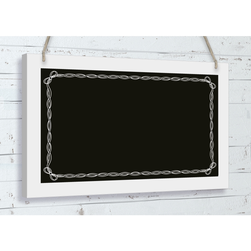 Wooden Black Board - Bow Surround