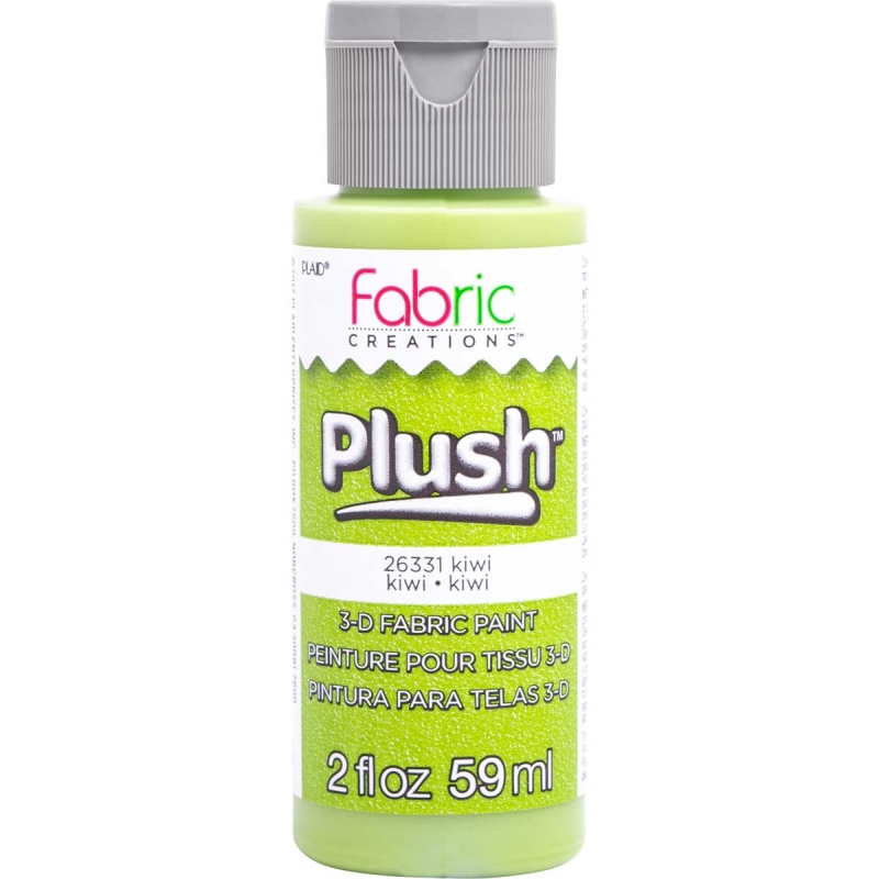 Kiwi Plush 3D Fabric Paint 2oz