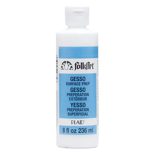 Gesso Surface Prep FolkArt 8oz 