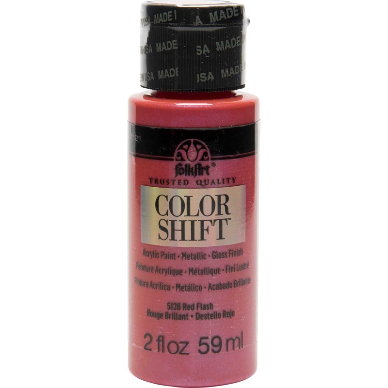 Red Flash FolkArt Colour Shift 2oz