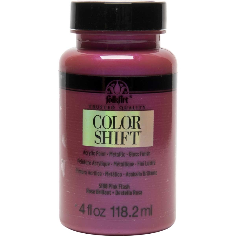 Pink Flash FolkArt Colour Shift 4oz