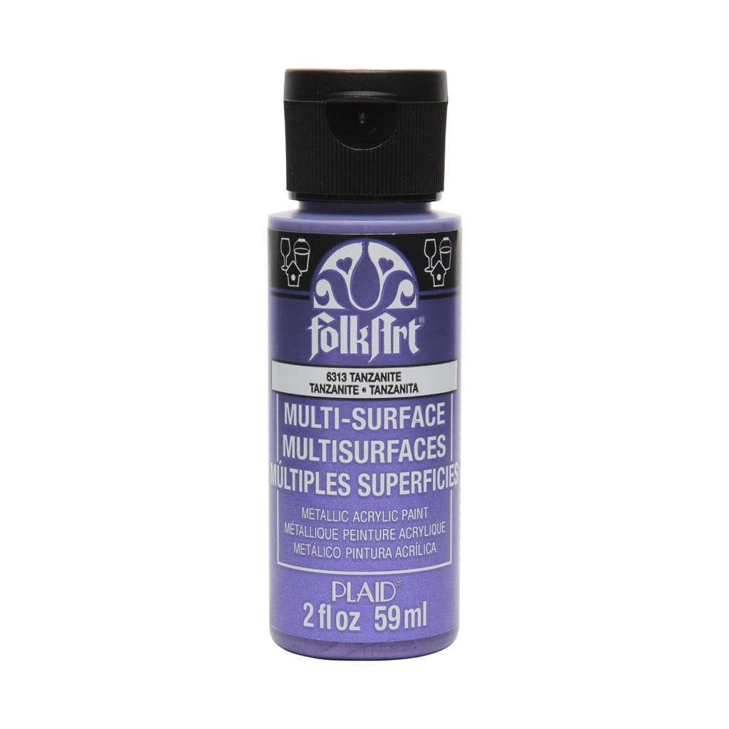 Tanzanite Metallic Multi-Surface FolkArt 2oz