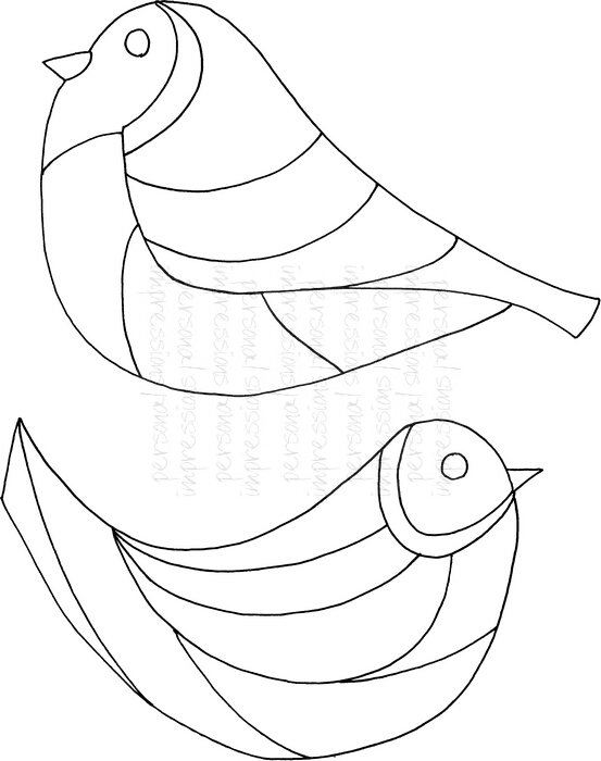 LM Zendoodle Bird Pair