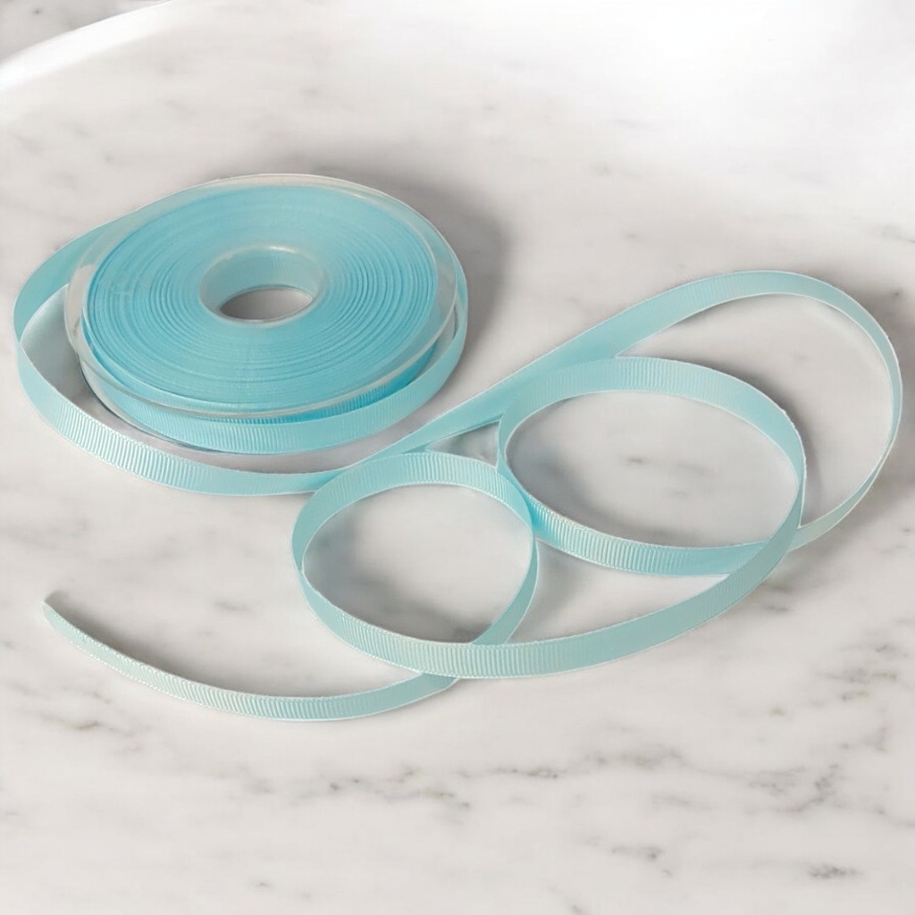 Baby Blue - Grosgrain Ribbon