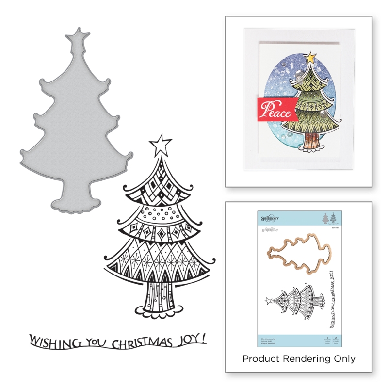 Christmas Joy Stamp & Die Set