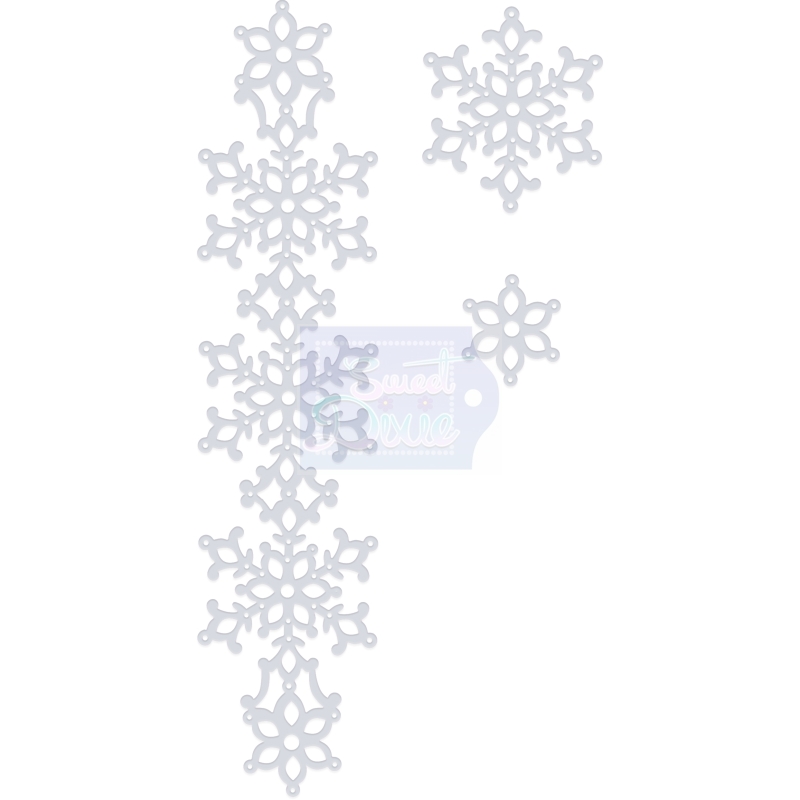 SD Snowflake Border Sweet Dixie Cutting Die