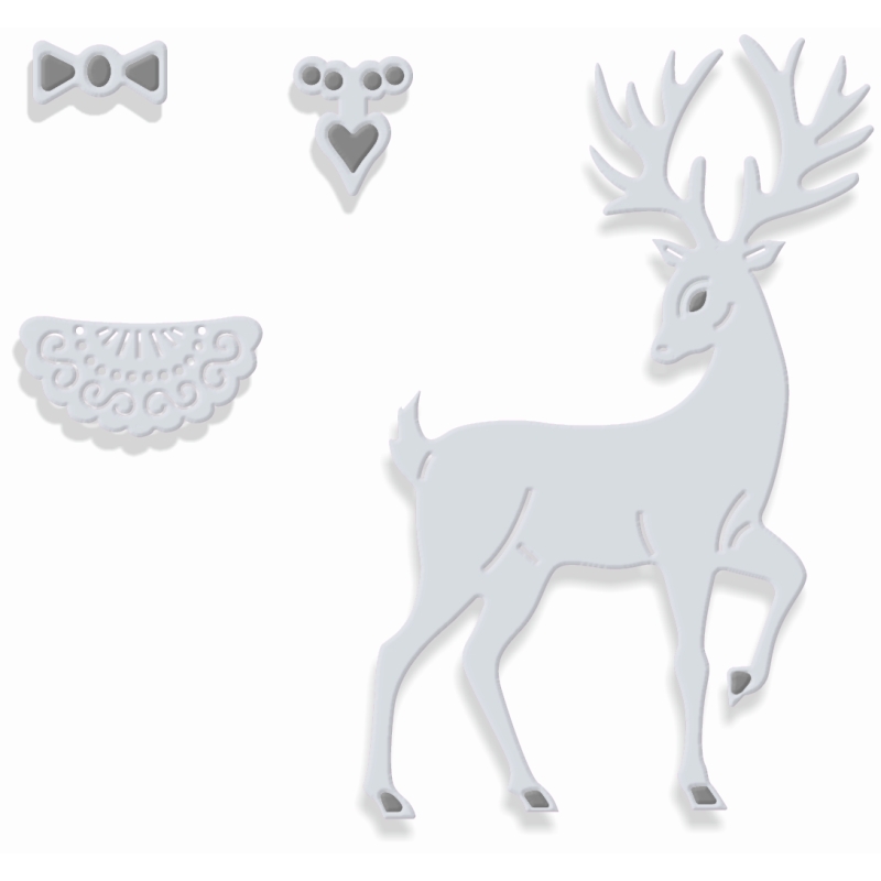 SD Reindeer Sweet Dixie Cutting Die