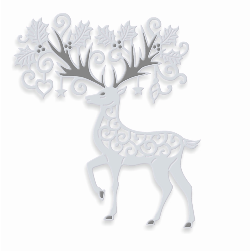 SD Ornate Reindeer Sweet Dixie Cutting Die