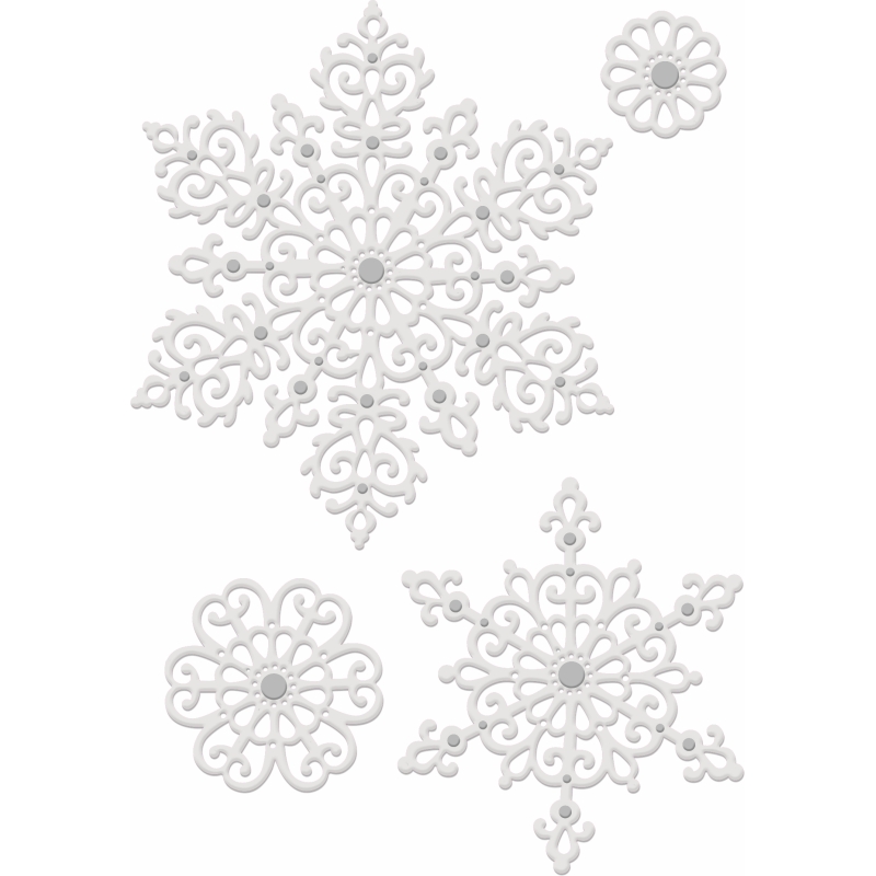 SD Decoupage Large Snowflake Sweet Dixie Cutting Die