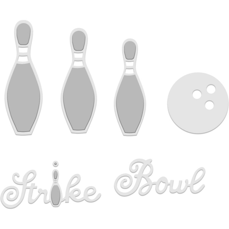 SD Ten Pin Bowling Sweet Dixie Cutting Die