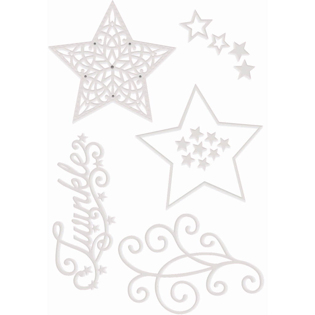 Filigree Stars Sweet Dixie Cutting Die