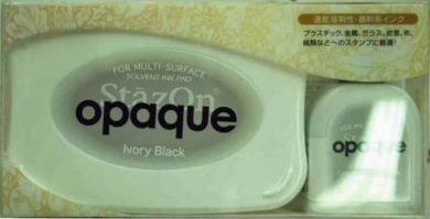 Ivory Black Stazon Pad