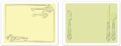 2PK - Place Setting & Keys Set