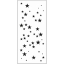 Slimline Stencil Star Sparkle