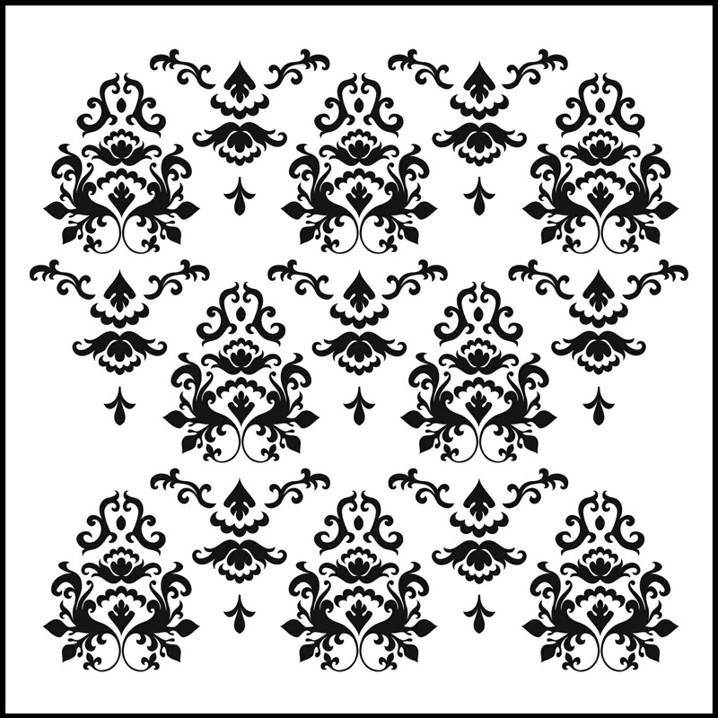 Mini Template Damask