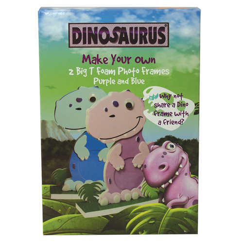 Dinosaurus Foam Picture Frame -