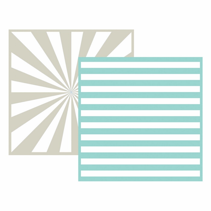 Embossing Folder - Stripe Sold in Singles