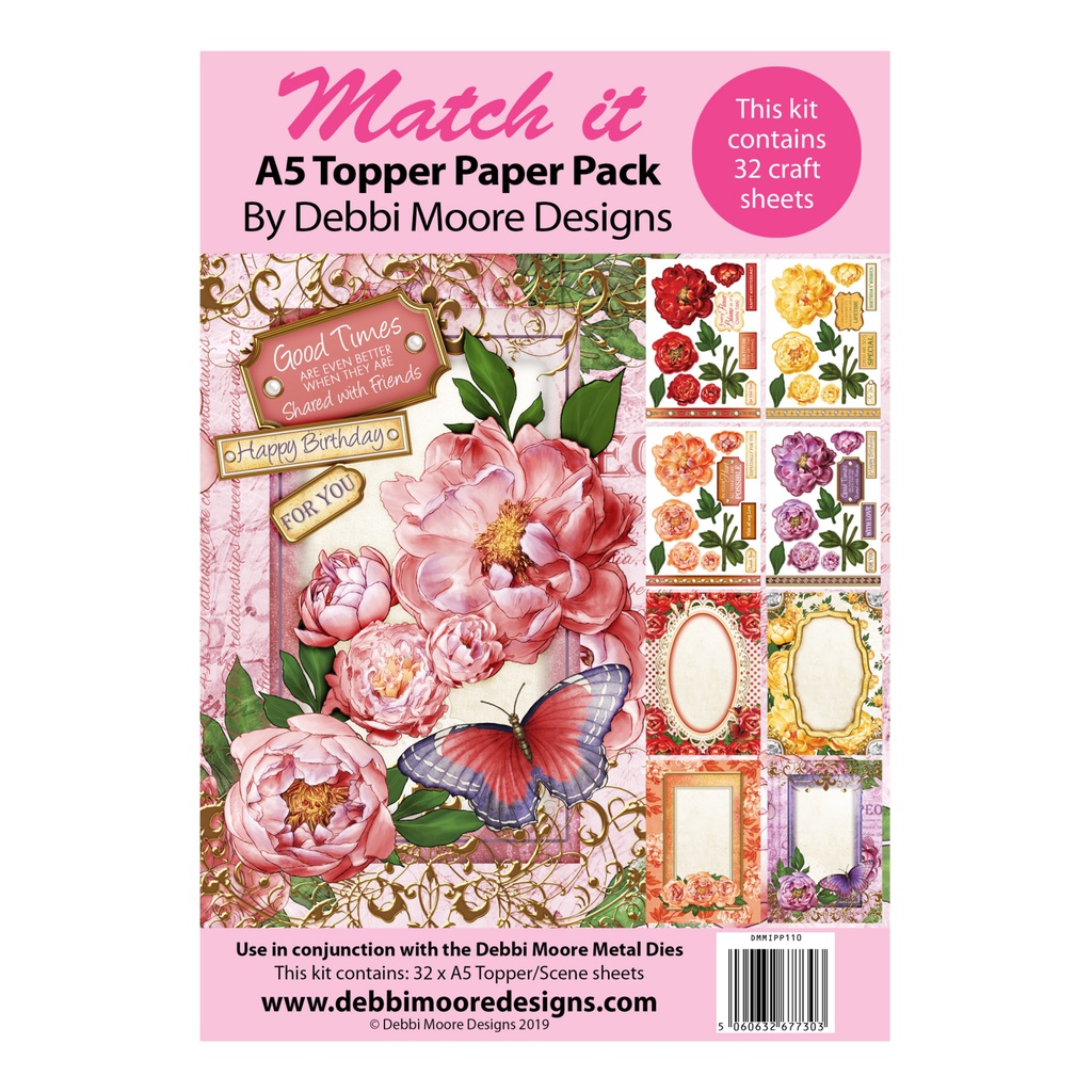 Match It Peony Dreams Paper Pack