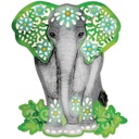 Floral Elephant- Sweet Dixie Cutting Die