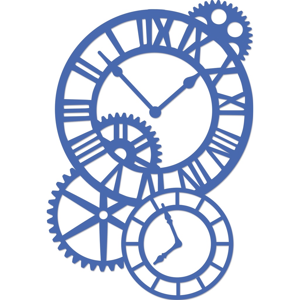 Decorative Die Cogs & Clocks   