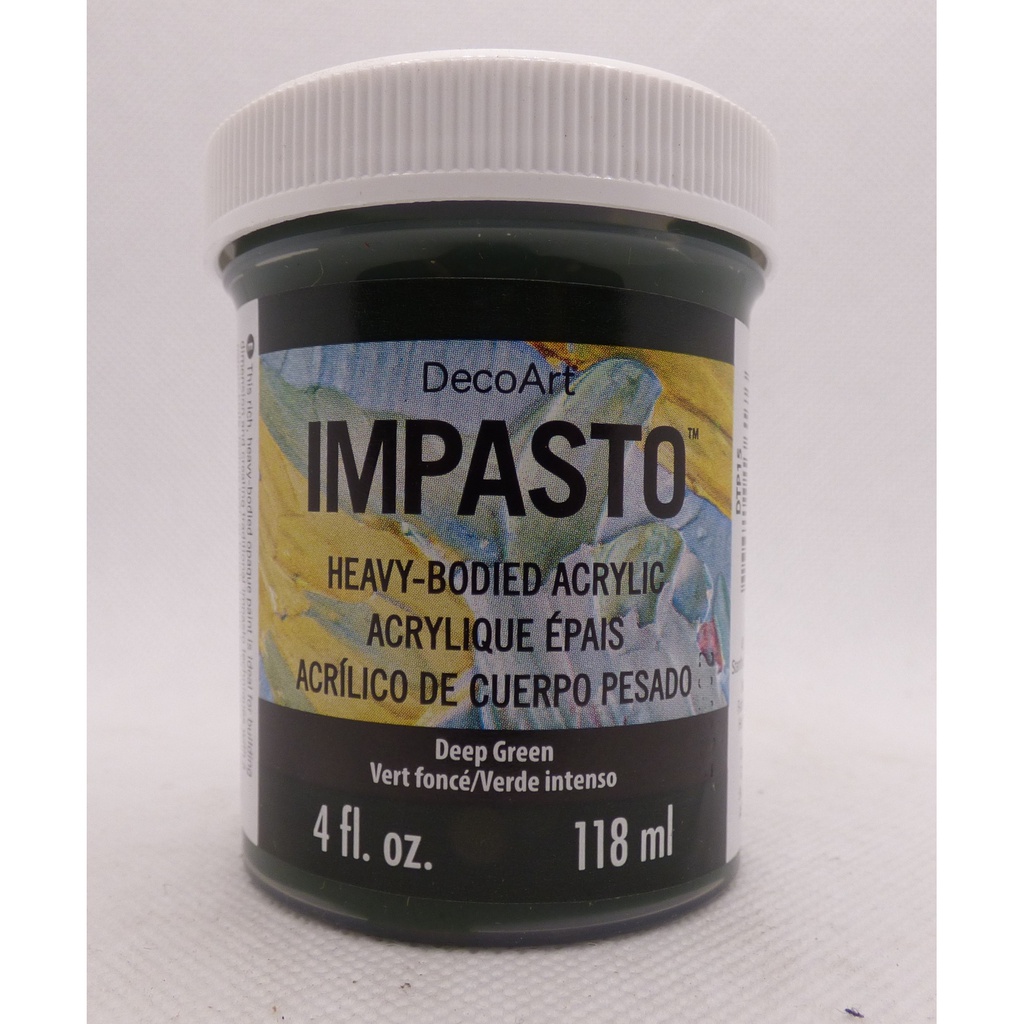 Deep Green 4oz Traditions Impasto Paint