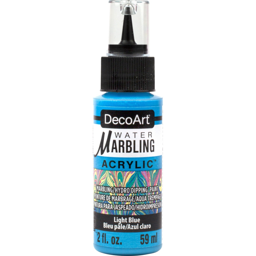 Light Blue 2oz Water Marbling Paint