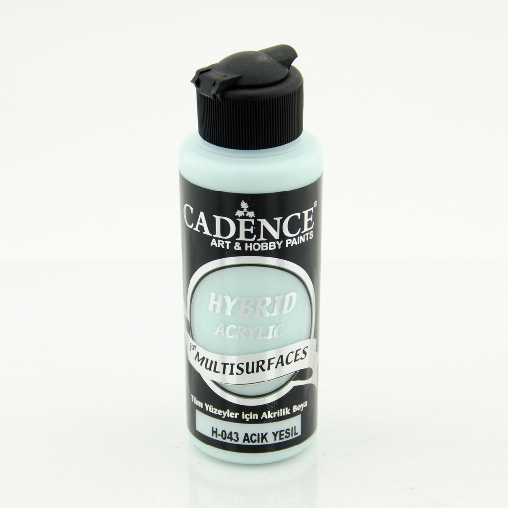 Light Green 120 ml Hybrid Acrylic Paint For Multisurfaces (H-043)