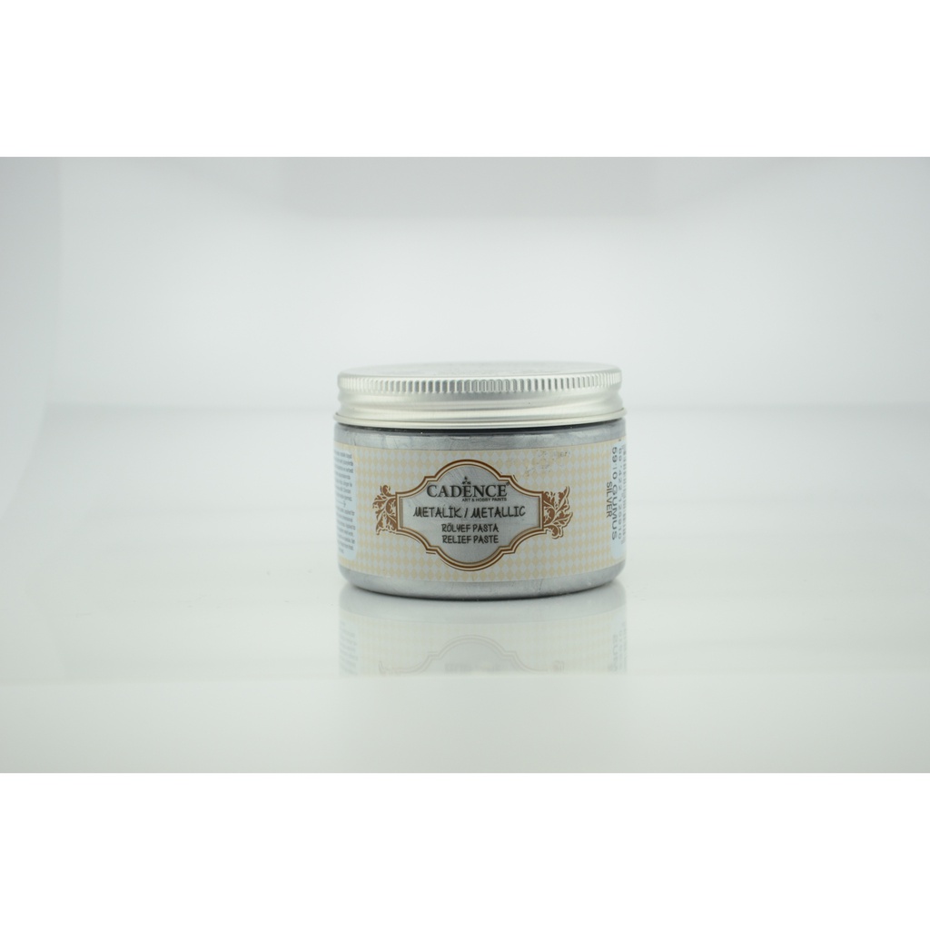 Silver 150 ml  Metallic Relief Paste