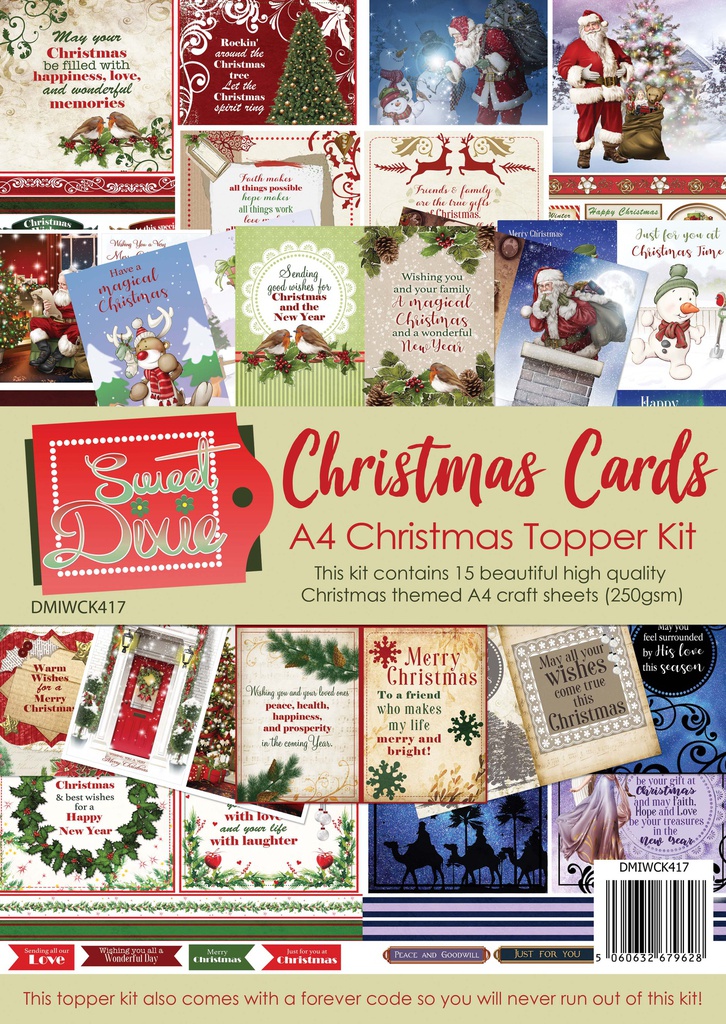 Christmas Topper kit and forever Code