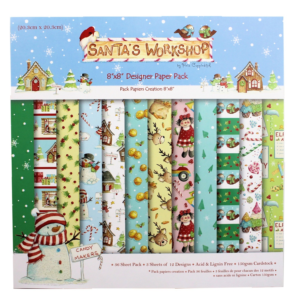 8x8 Santas Workshop Pad