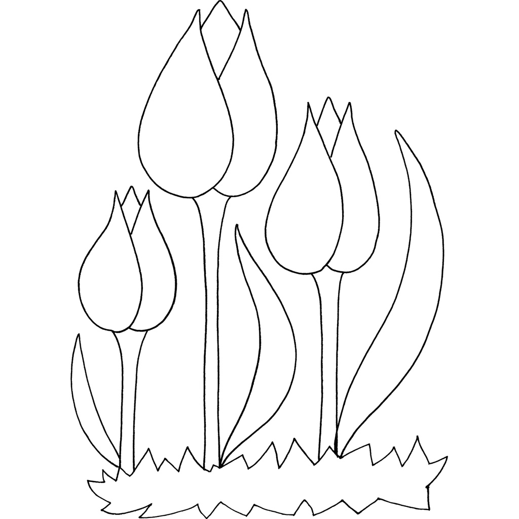 LM Zendoodle Tulips                