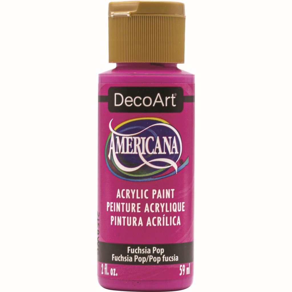 Fuchsia Pop 2oz Americana Acrylic