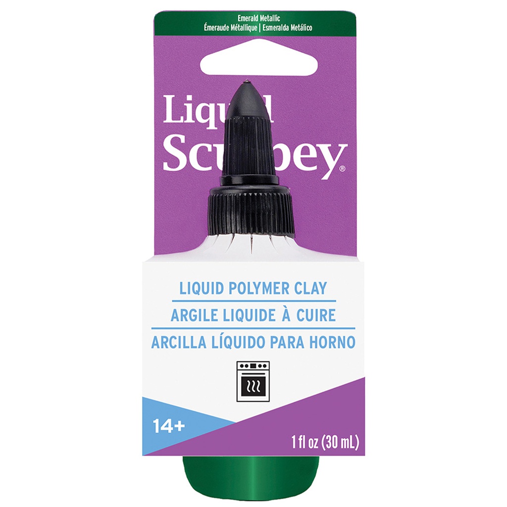 Liquid Sculpey 1oz  Emerald Metallic