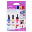 Liquid Sculpey Multipack -- Primary, 3 x 1 fl oz (29 ml)