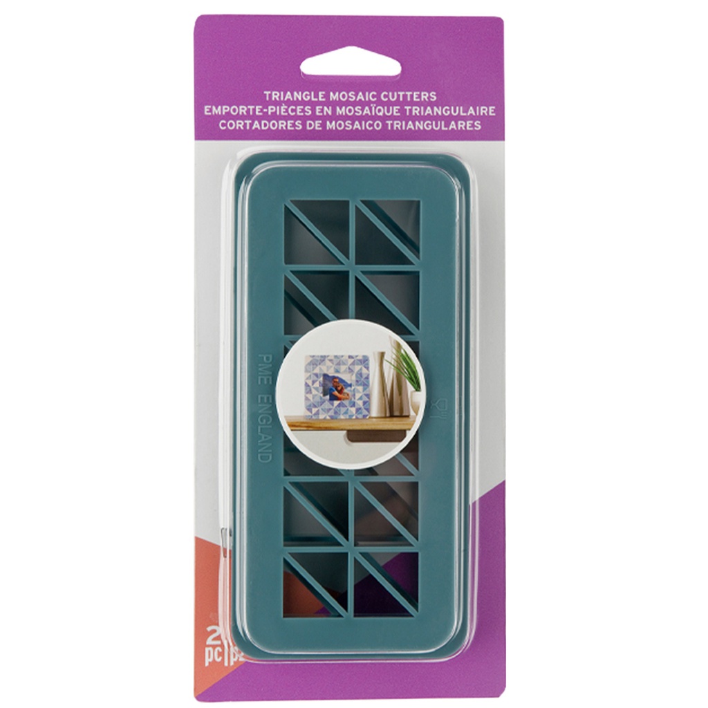 Sculpey Mosaic Triangle Cutters, 2 pc