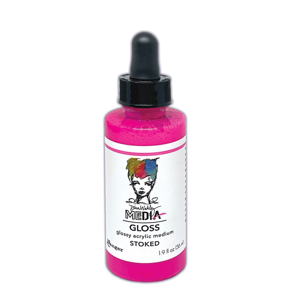 Dina Wakley Media Gloss Acrylic Paint - Stoked