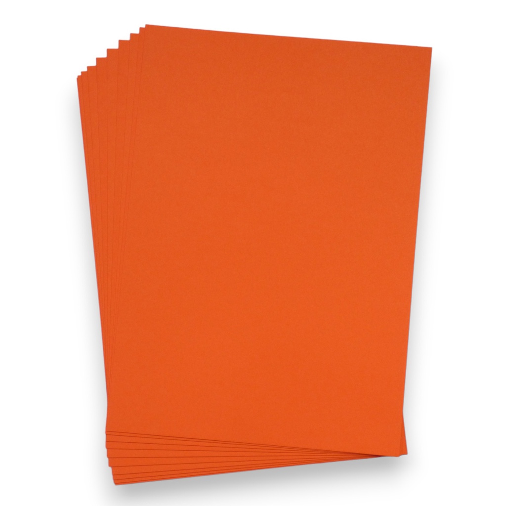 Fantastic Orange A4 Cardstock 250gsm Pack of 10 sheets