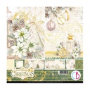 Ciao Bella Sparkling Christmas Paper Patterns Pad 8" x 8"