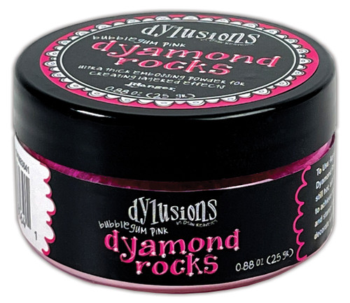 Bubblegum Pink Dylusions Dyamond Rocks