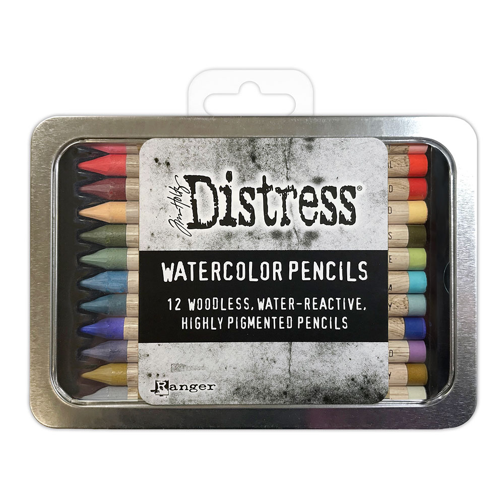 Tim Holtz® Distress Watercolour Pencils Kit 6 (12 Pack)